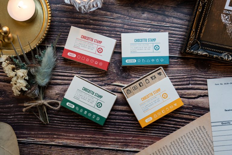6本入りスタンプ 「ちょこっとスタンプ - CHOCOTTO STAMP」