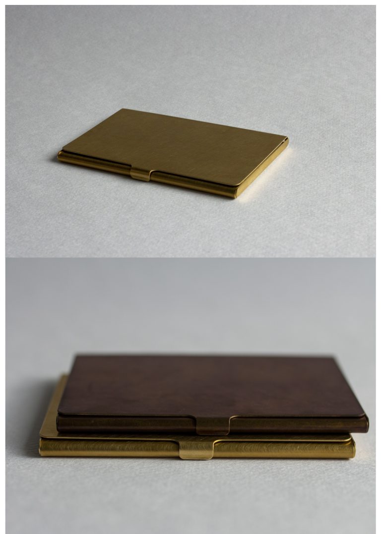 BRASS CARDCASE+