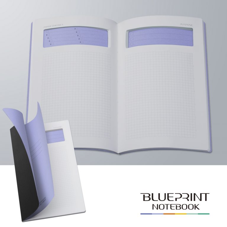 目標達成ノート・夢実現ノート「BLUEPRINT」／128P