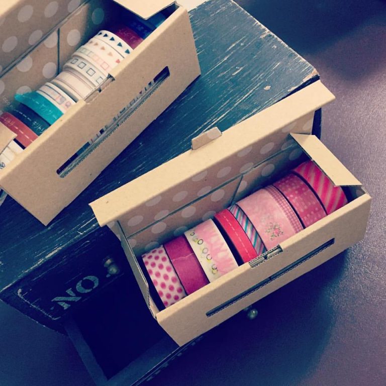 31行手帳、マスキングテープ普段使いBOX