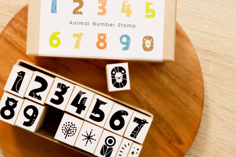 Animal Number Stamp