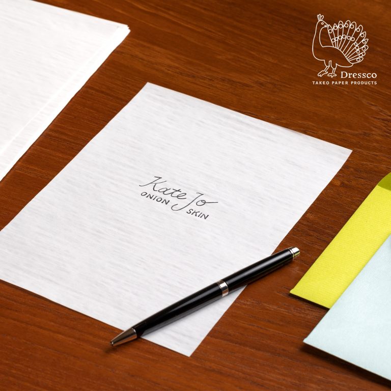 Dressco オニオンスキンレターセット