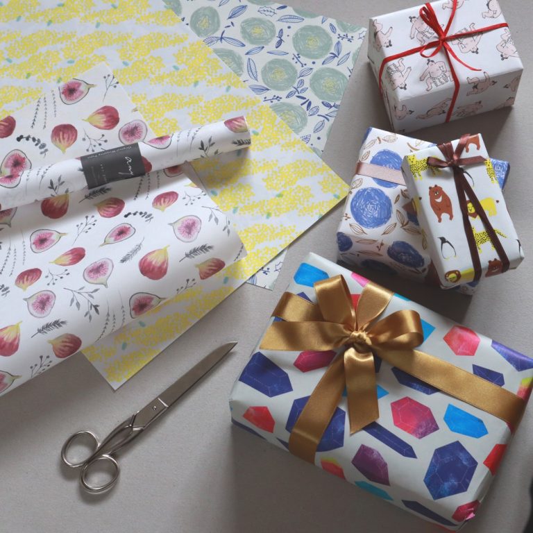 オリジナルデザイン包装紙